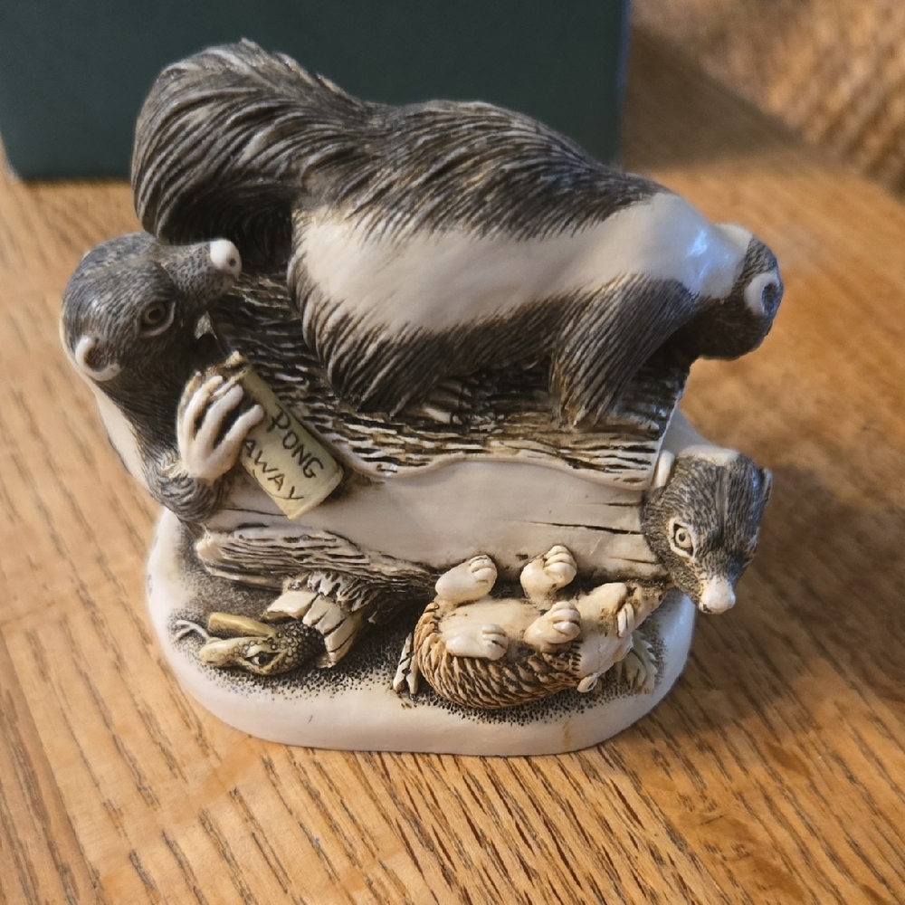 Black and White Skunk Decor Accent - Picture 2 of 7